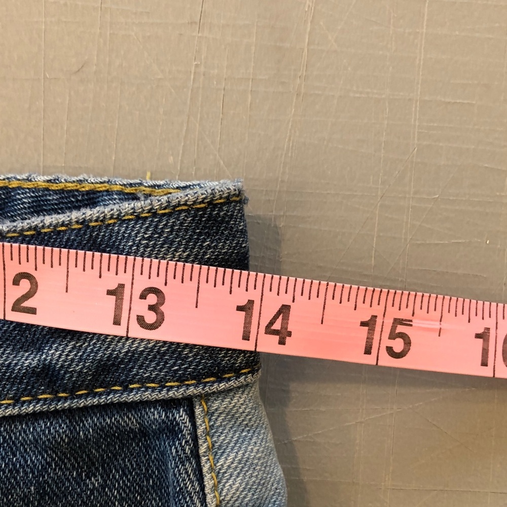 PacSun High Rise Two Tone Straight Leg Jeans ~ size 27 (size 4) - Picture 11 of 14